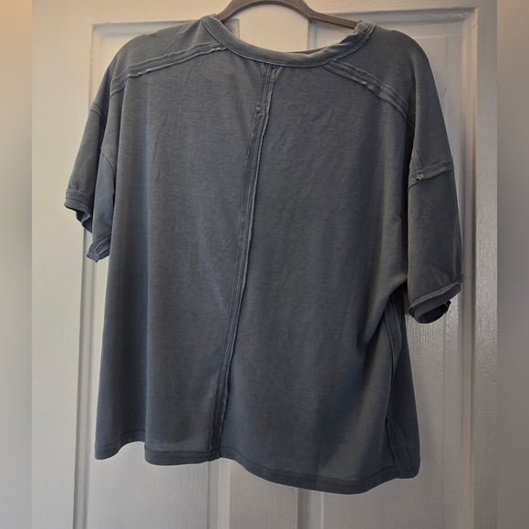 Men's Blue Casual Shirt - Picture 4 of 4